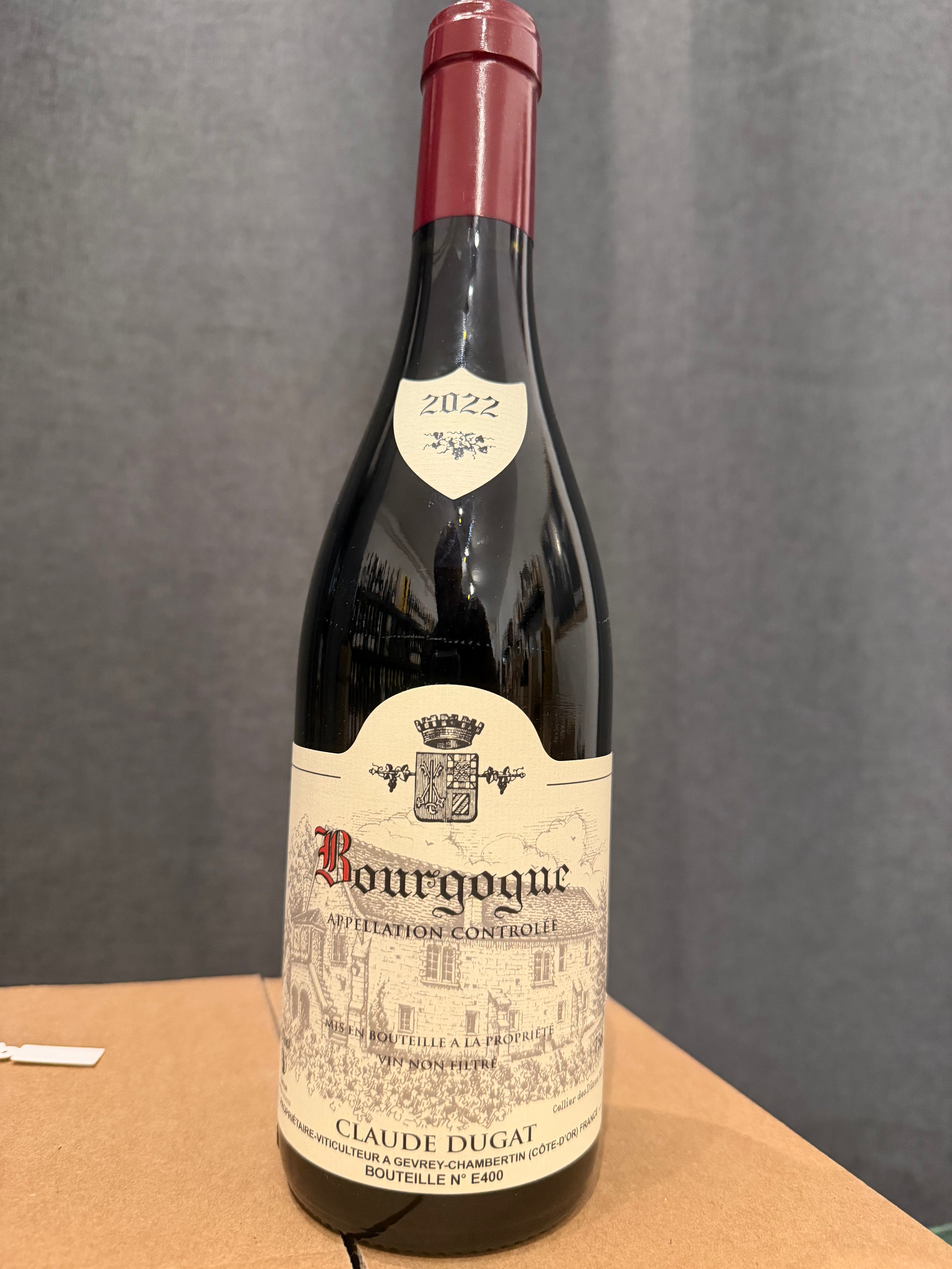 Bourgogne Rouge 2022 – Claude Dugat