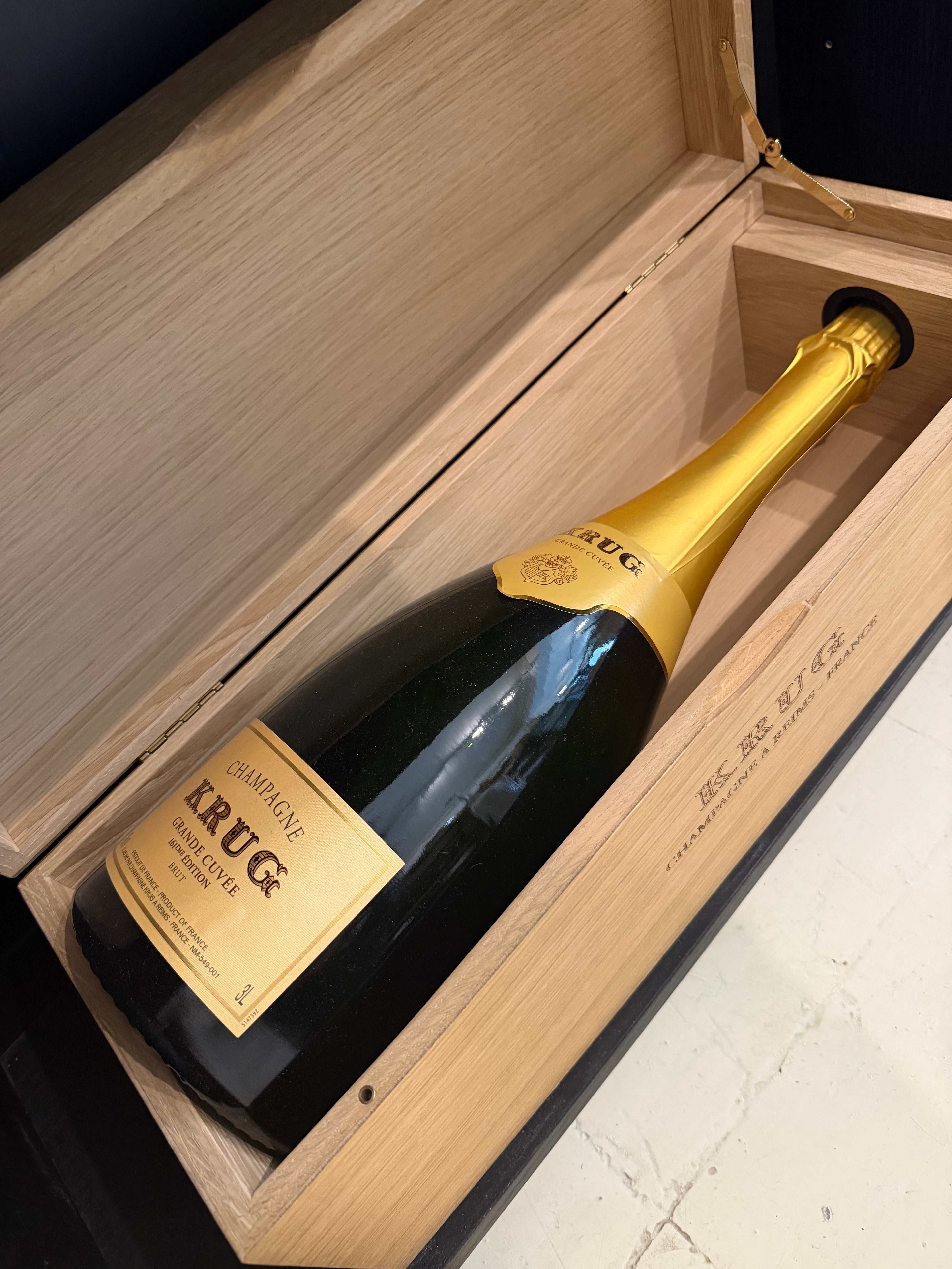 Krug 161 ed grand cuvee 3 litri