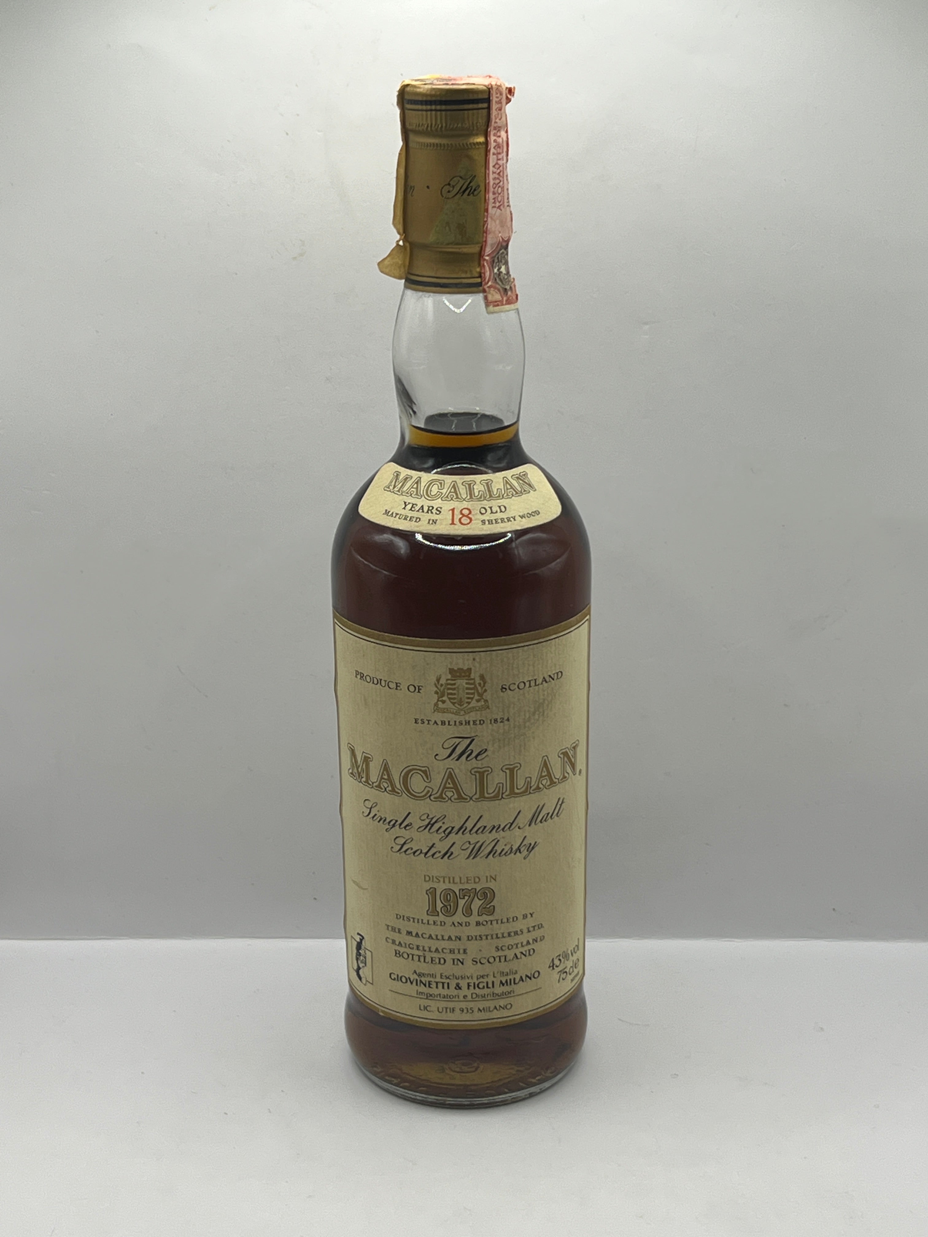 Macallan 1972 18 yo